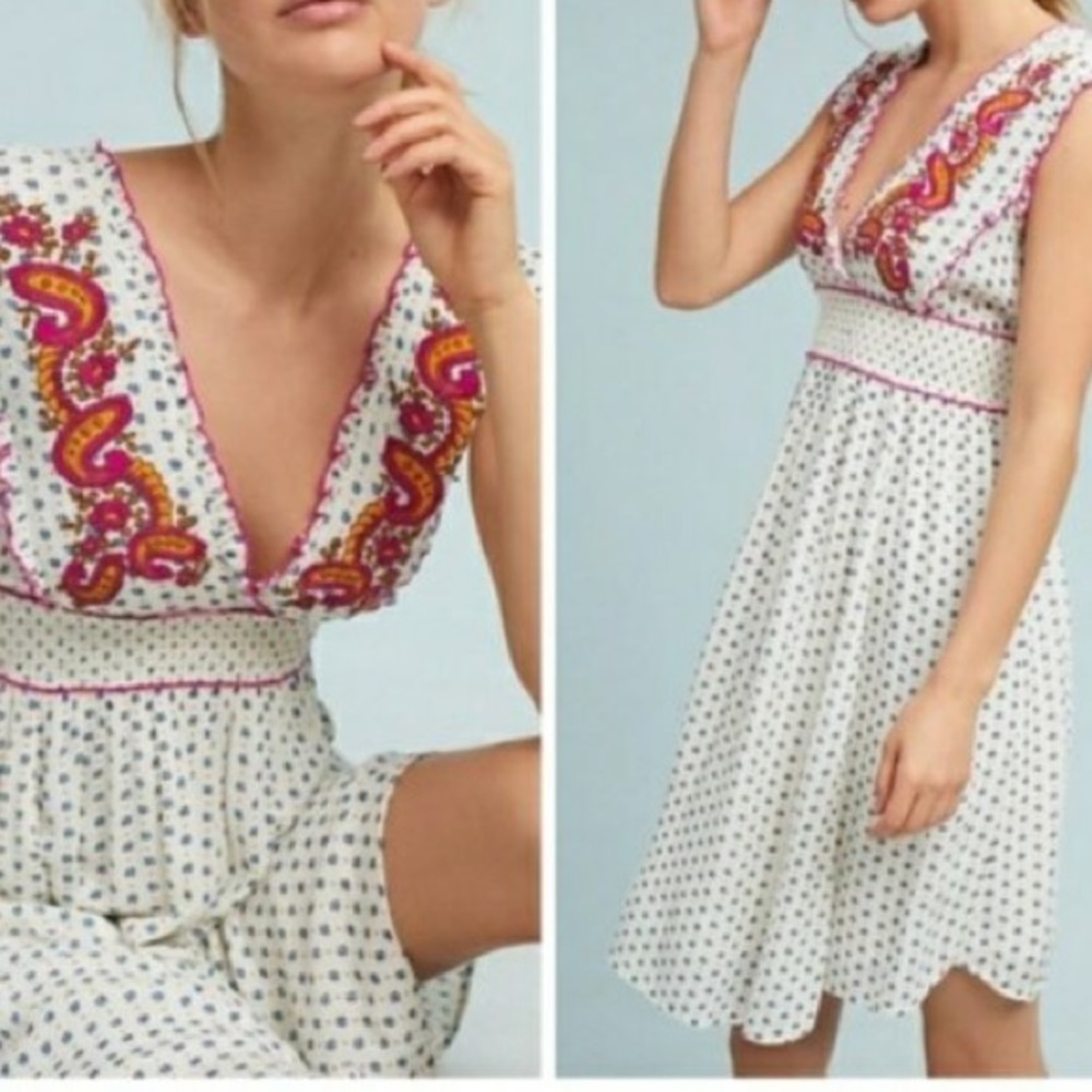 Lilka Embroidered Maggie Dress